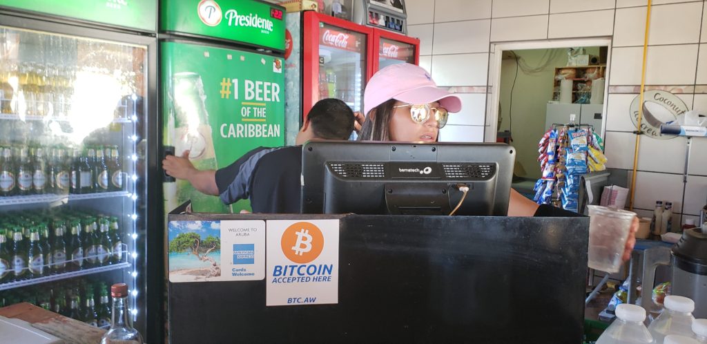 spend bitcoin at the arashi beach shack